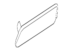 Lexus RC300 - Arxa Sol Reflektor Paneli