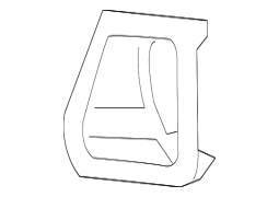 Toyota OE 521280R170 - Qabaq sol duman işıqlandırması