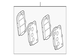 Lexus IS250	 - Arxa əyləc diski dəsti