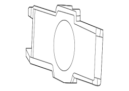Lexus OE 8934878030 - Qabaq parkinq yardım sensoru korpusu