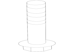 Toyota Avalon	Hybrid Limited - Yuxarı qoşqu bağlayıcı qəbuledici boltu