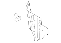 Lexus RX350L - Arxa Sağ Aşağı Bufer Qapağı Dəstəyi