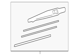 Toyota 	RAV4	Hybrid LE - Arxa Arxa Şüşə Silecek Bıçağı