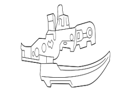 Toyota 	RAV4	Hybrid LE - Ön Sol Aşağı Qapı Güzgü Qapağı