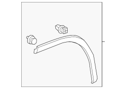 Lexus RX450h - Arxa sağ qanad məşəli