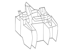 Lexus GX460 - Sol arxa işıq mötərizəsi