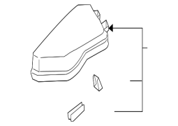 Toyota  RAV4	Hybrid LE - Sol üst qoruyucu və relay mərkəzi örtüyü