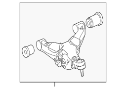 Toyota Tundra	 - Ön Sol Aşağı Asma İdarəetmə Qolu