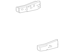 Lexus OE 5112060010 - Ön Sol Çərçivə Ray Sonu