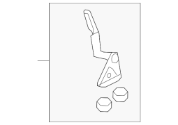 Toyota OE 5342047130 - Qabaq sol qapaq menteşesi