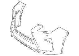 Lexus OE 521194D938 - Qabaq bamperin qapağı