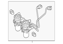 Toyota  Land Cruiser	  - İkinci dərəcəli hava vurma nasosu