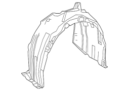 Toyota Camry  - Qabaq Sol Çamurluk Sıçrama Qalxanı