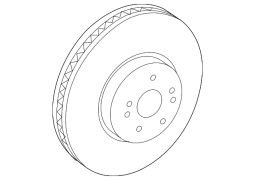 Lexus UX250h - Ön disk əyləc rotoru