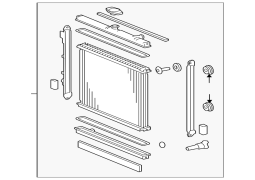 Lexus LX570 - Radiator