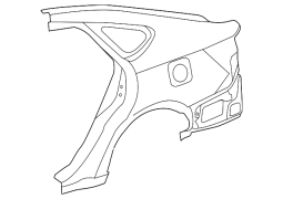 Toyota 	Avalon  - Arxa Sol Xarici Körpə Paneli