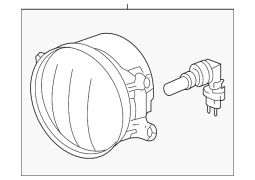 Toyota 	Yaris	L - Ön sol duman işığı