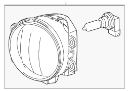 Toyota    4Runner	Limited - Qabaq sol duman işığı