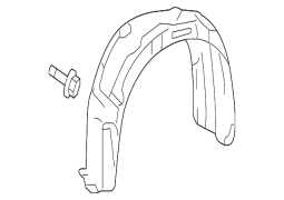 Toyota 	Camry  - Qabaq Sağ Qanamurluq Sıçrama Qalxanı