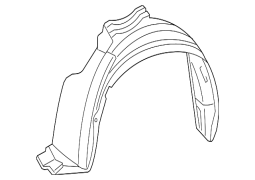 Toyota 	RAV4  - Qabaq Sol Qanamurluq Sıçrama Qalxanı