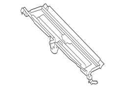 Toyota  Highlander	  - Ön Aşağı Radiator Dəstəyi Hava Deflektoru