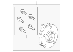 Lexus NX200t	 - Ön təkər rulmanı və qovşağı