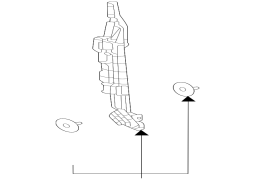 Toyota 	Highlander  - Qabaq sol qanad izolyatoru