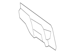 Lexus RX350L - Qabaq sağ barmaqlıq qəlibləmə qapağı