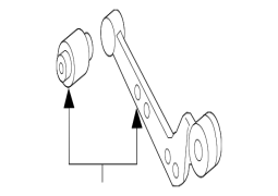 Toyota  - Arxa Sol Yuxarı Asma İdarəetmə Qolu