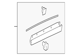 Lexus NX300	 - Arxa Sağ Aşağı Qapı Qapağı