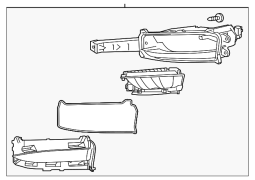 Lexus NX300 - Qabaq sağ duman işığı