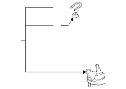 Toyota  Prius V	 - Ön asqı kürəyi