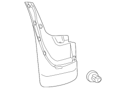 Lexus LX570 - Arxa sağ palçıq qapağı