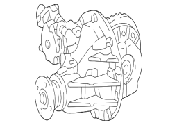 Toyota Land Cruiser	  - Arxa diferensial daşıyıcı