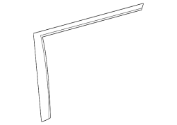 Toyota 	Highlander	Base  - Arxa Sol Qabaq Qaralama lenti