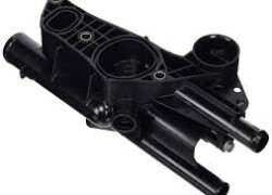 Alt Mühərrik Soyuducu Termostat Korpusu  - Hyundai Sonata