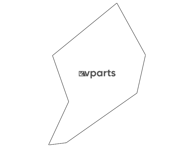 Mazda OE G4YL50EK127 - Arxa sağ sağ yedək qapağı