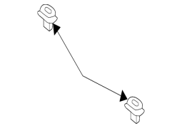 Mazda OE EG2157529 - Oturacaq yastığı üçün klip