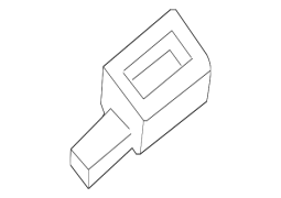 Mazda OE TD11509H2A - Arxa Sağ Dam Qapağı