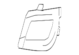 Mazda OE BDL850C12 - Qabaq sağ tıxac qapağı