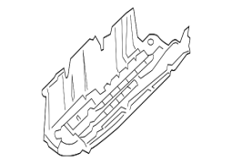 Honda OE 74614T0GA01 - Mərkəzdə Sol Döşəmə Tavası Sıçrama Qalxanı