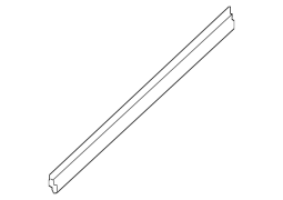 Mazda OE KA0G58821 - Ön Sağ Daxili Qapı Pəncərə Kəməri