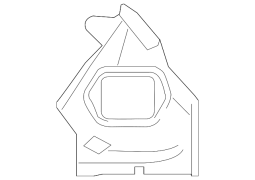 Mazda OE B4YC7040X - Arxa Sağ Dörddəbir Panel Uzadılması