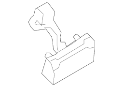 Mazda OE L20762410A - Arxa qaldırıcı qapağın mandalı tutacağı