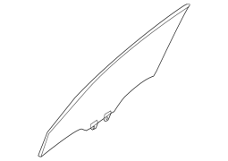 Mazda OE GRT658510C - Ön Sağ Qapı Şüşəsi