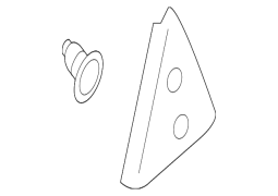 Mazda OE TD116851XA02 - Arxa Sağ Yuxarı Qapı Trim Forması