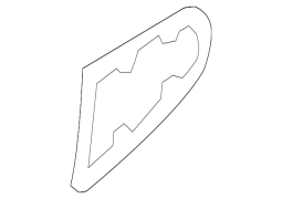 Honda OE 72146TR0A91 - Xarici Qapı Dəstəyi Contası