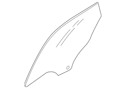 Mazda OE TD8473510A - Arxa Sol Qapı Şüşəsi