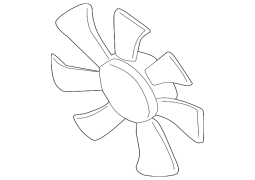 Mazda OE GY0715140 - Sağ Mühərrikin Soyuducu Fan Bıçağı