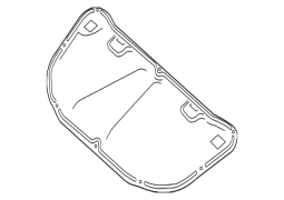 Mazda OE GHP956681 - Qapağın ön izolyasiyası